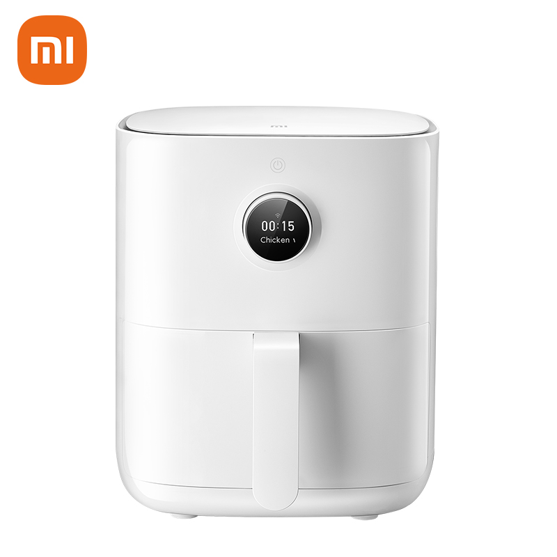 Xiaomi аэрофритюрница для приготовления блюд без 3.5L без масла обжарки обезвоживания 1500W 360 печь OLED экран Mijia airfryer App управление бытовой техники
