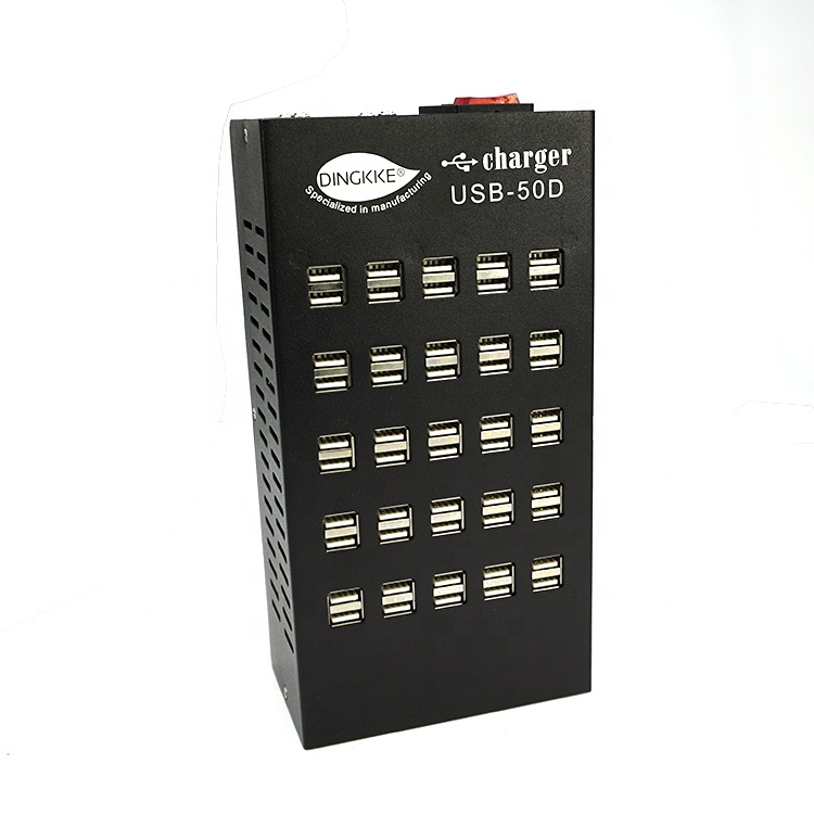 New Product 50 Usb Port Charger 5v 60a Android Mobile Phone Fast Charger multi port charger