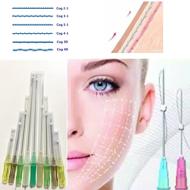 mono mono screw twist smooth soft 30g 13mm pdo threads for eye bag face filling lift