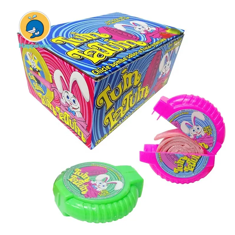 wholesale fruity chewing roll bubble gum for kids