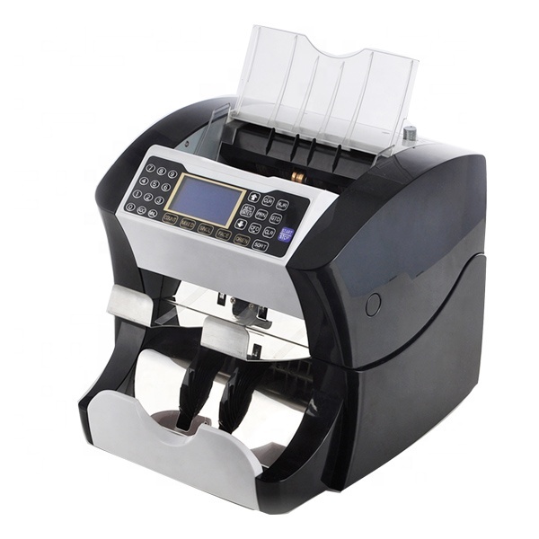 DB3000 two pocket sorter mix counting banknote counting machine value counting machine fitness