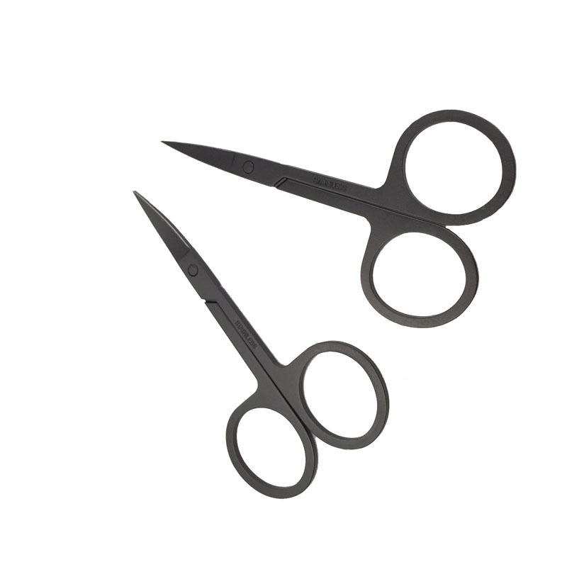Оптовая продажа из Китая по уходу за кожей премиум прямые ресниц изогнутые ножницы для рукоделия косметические ножницы для бровей