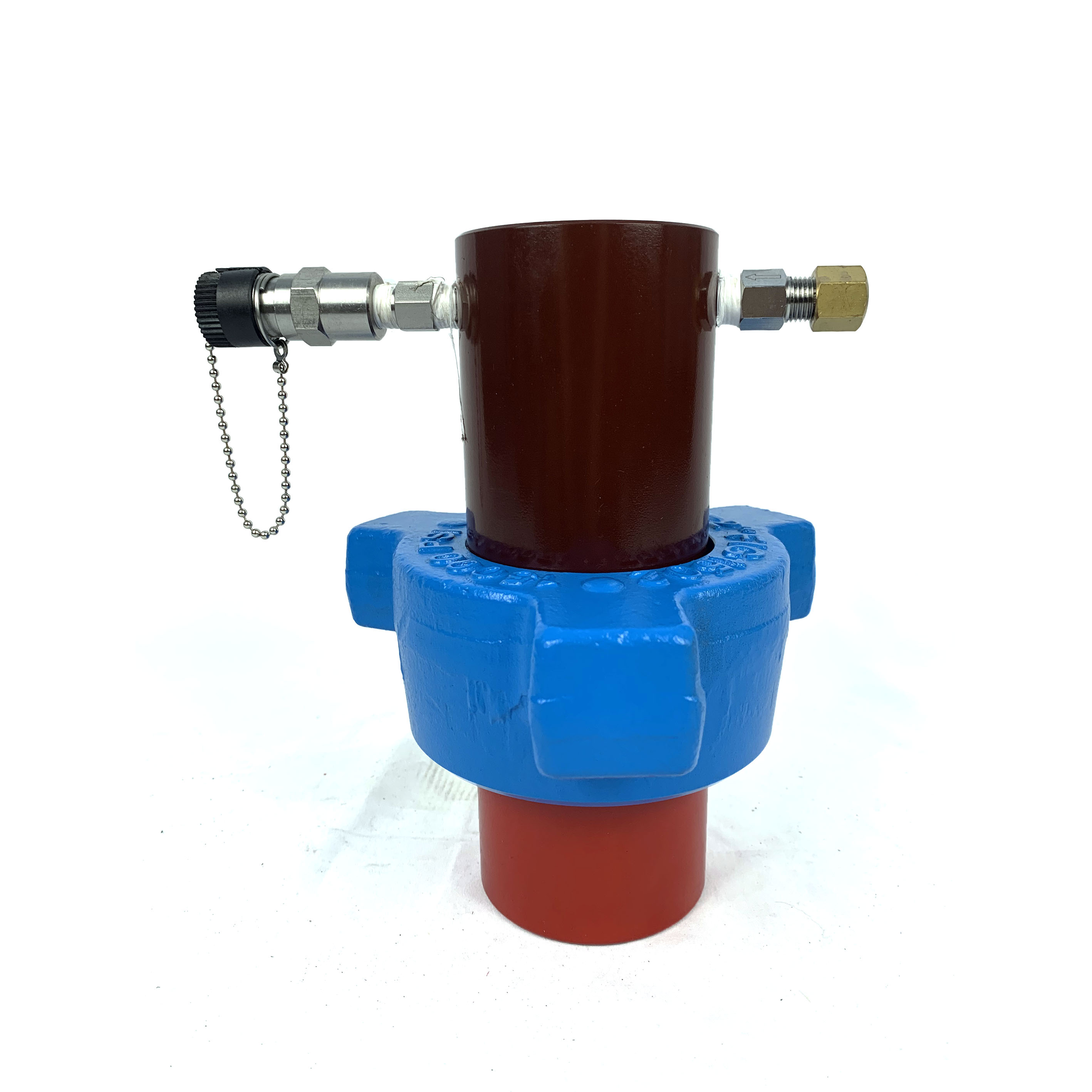 Датчик давления standpipe с гайкой 2 дюйма 1502 и внутренней подставкой, резиновой крышкой внутри, давление может достигать 10000psi