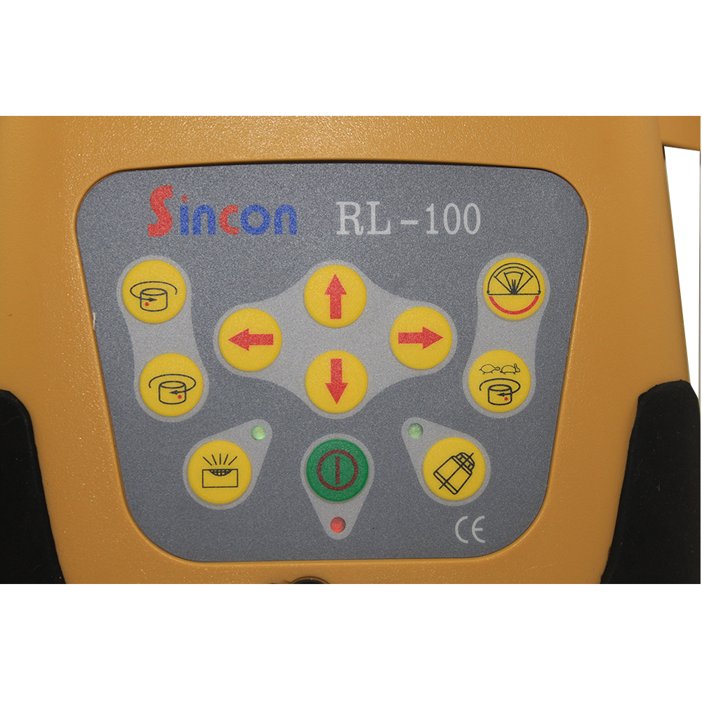 RL-100 на дальние расстояния измерения двойной угол 360 Авто 3d Головка вращающийся лазерный нивелир для строительной площадке операции