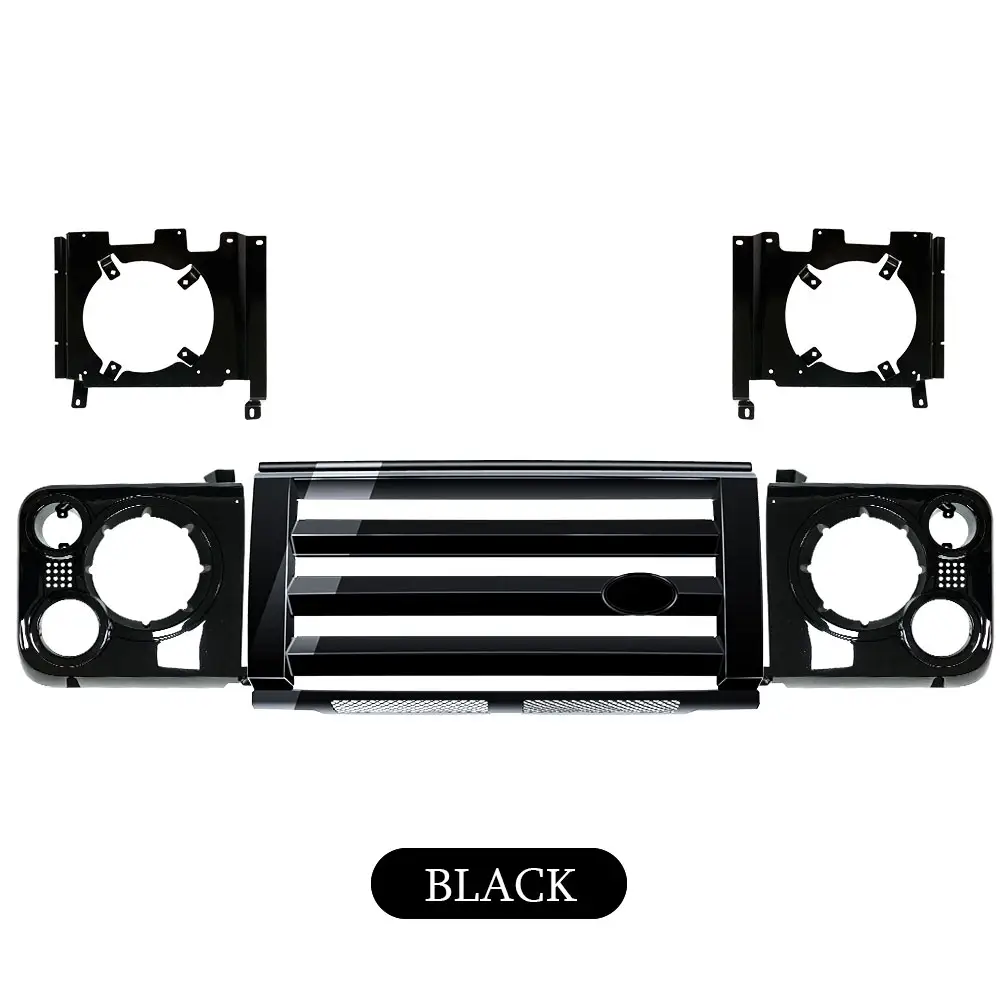 Auto Parts Car Styling Tuing Front Middle ABS Adventure Edition Style Grille For Land Rover Defender SVX Vehicle