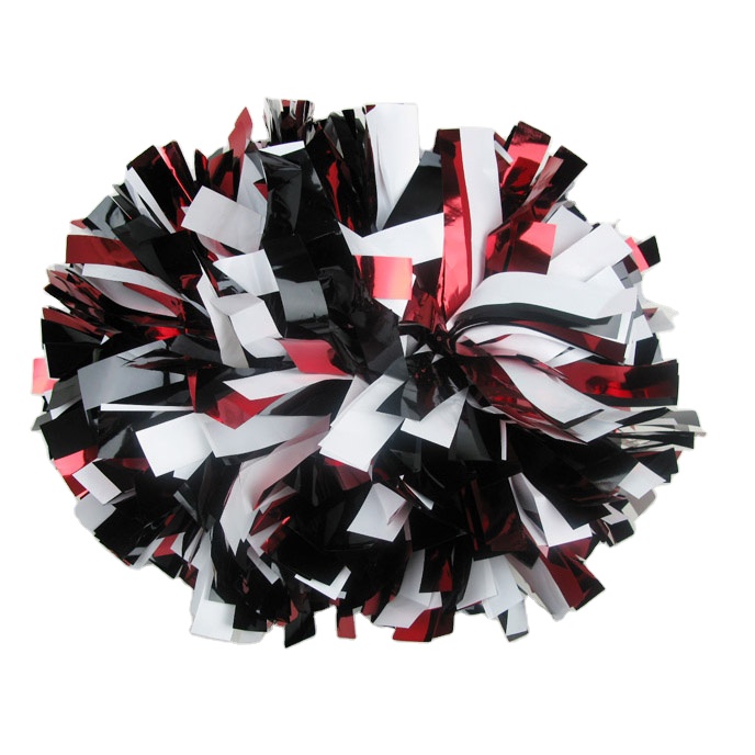 2022 metallic pom poms for cheerleading and cheerleaders with good quality