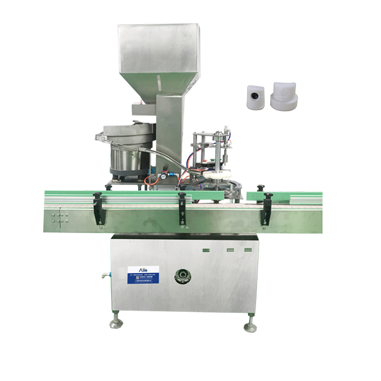 Automatic aerosol nozzle feeding machine for pesticides hair spray shaving foam alcohol spray making