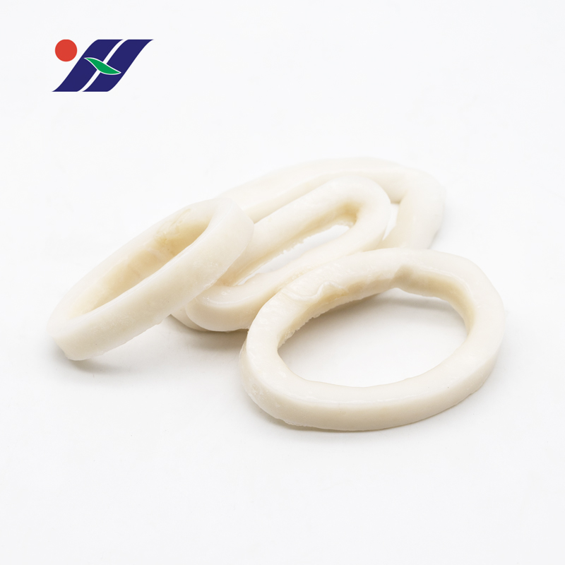 Squid ring, tube, frozen hanging ice squid semi-finished production and processing, large quantities of stable supply
