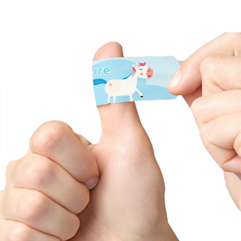 New product cute cartoon band aids with various patterns and waterproof