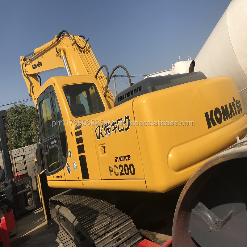 Б/у экскаватор komatsu pc200-6 из Японии, экскаватор Komatsu PC200-6 для продажи, Японский Б/у экскаватор PC200