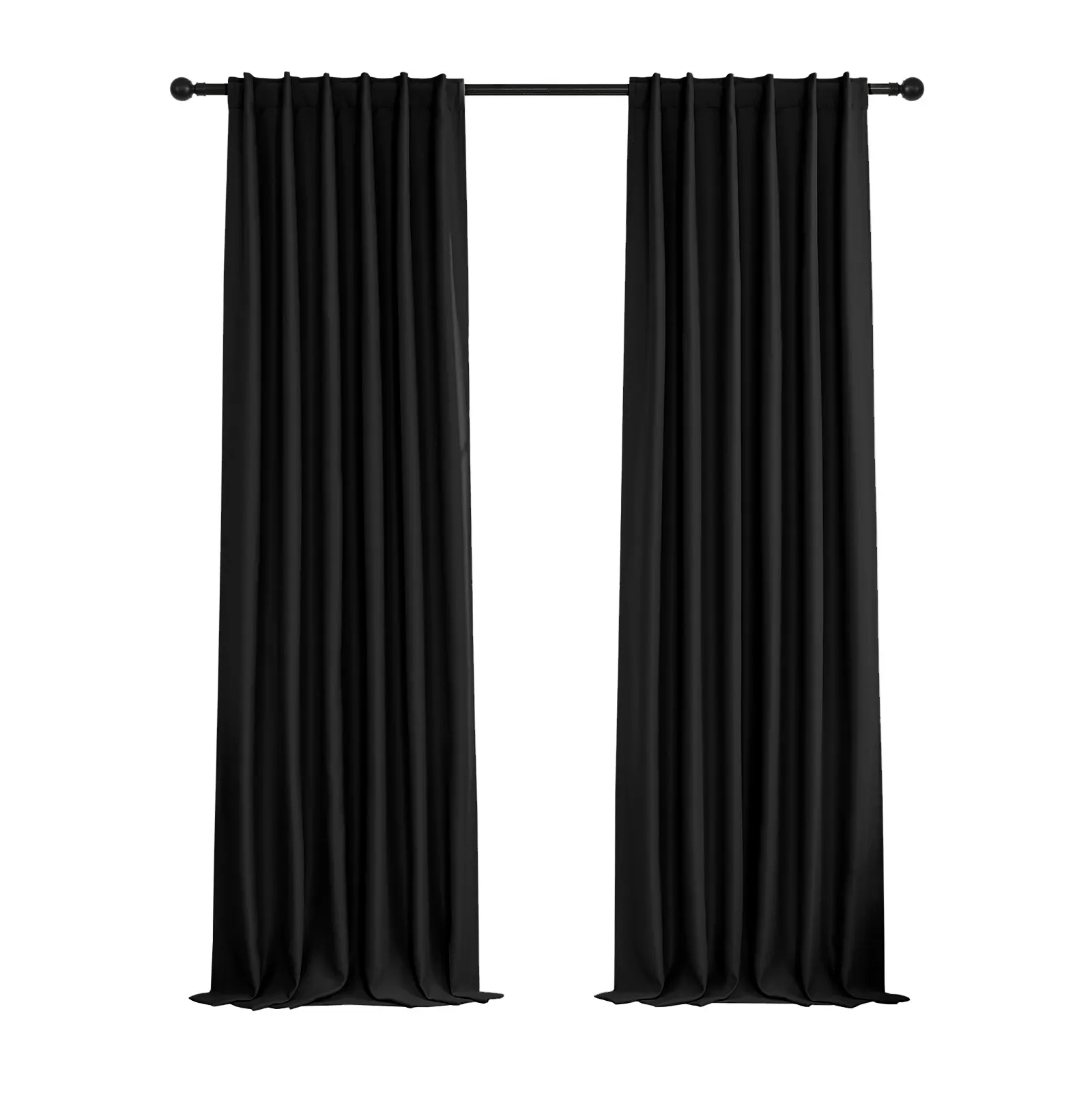 Gray Blackout Curtains & Drapes for Bedroom - Thermal Curtains Grommet Noise Reducing Room Darkening for Living Room