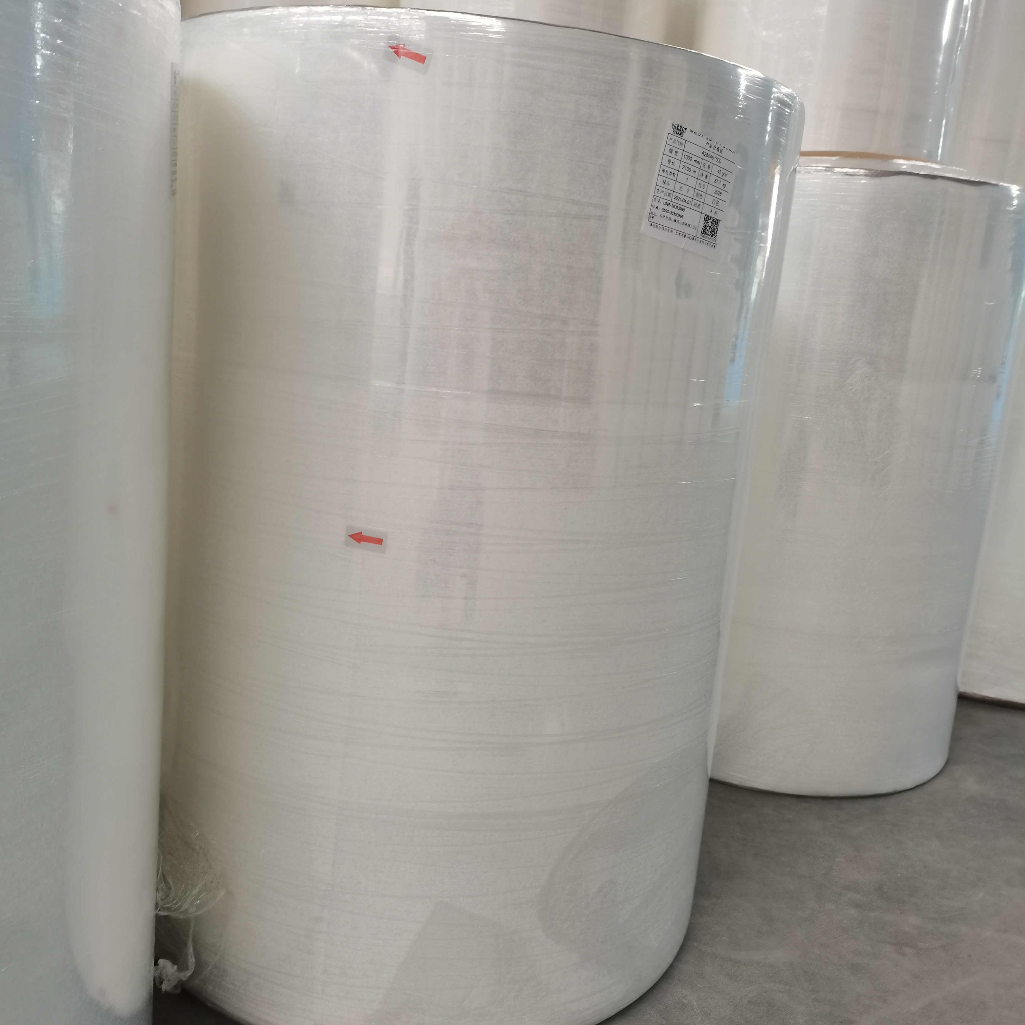 SSS SSMS spunbond нетканый одноразовый подгузник, сырье из мелтблауна