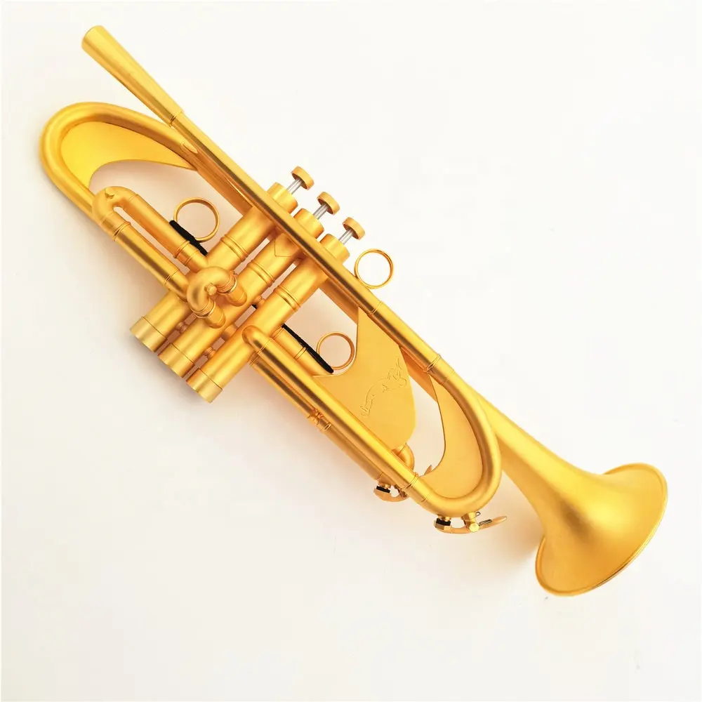 Imported brass from Germany accept customized heavy trumpet