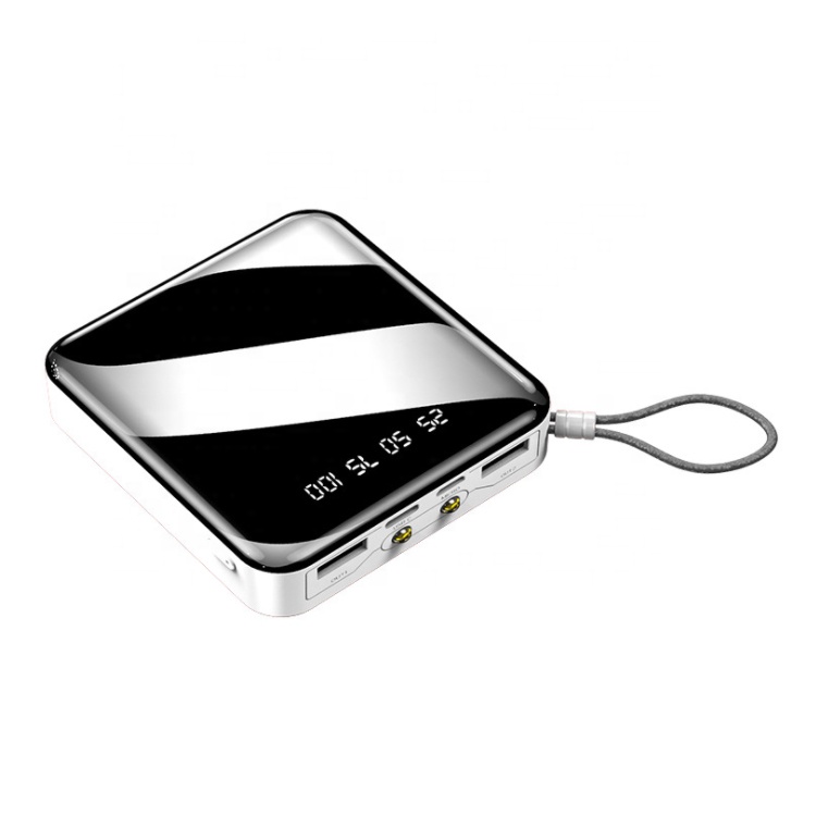 CE сертифицированный Мини Мобильный банк питания с двумя портами USB портативные зарядные устройства