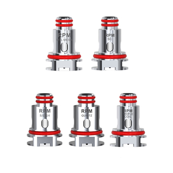 Оригинальный об/мин сменная катушка 5 шт./упак. сетки 0.4ohm/тройной 0.6ohm/кварц 1.2ohm/SC 1.0ohm/РБА 0.6ohm катушки