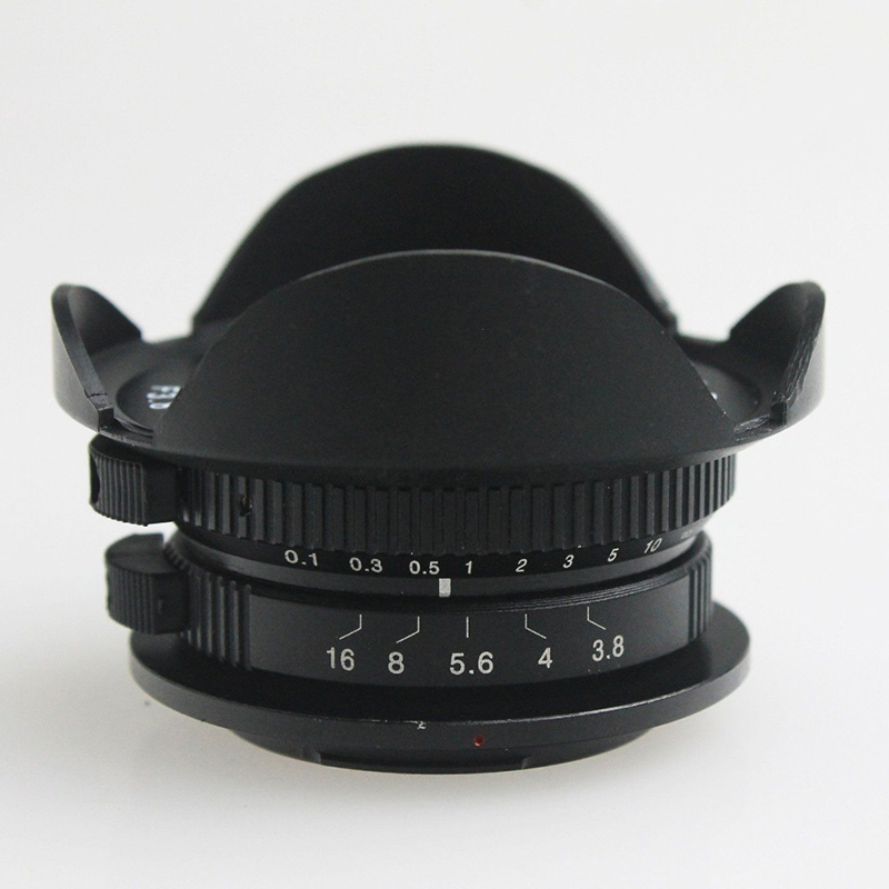 Спба фотоаппаратов 8 мм F3.8 FX M43 EOSM для SONY NIKON Olympus Fujitsu камера
