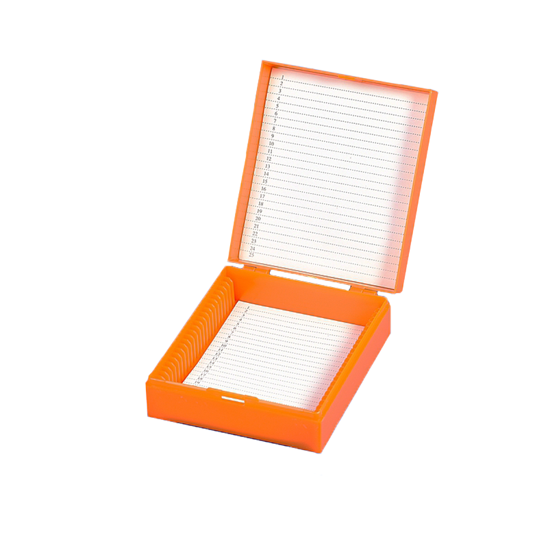 Laboratory ABS 25pcs 50pcs 100pcs Microscope Glass Slide Storage Box