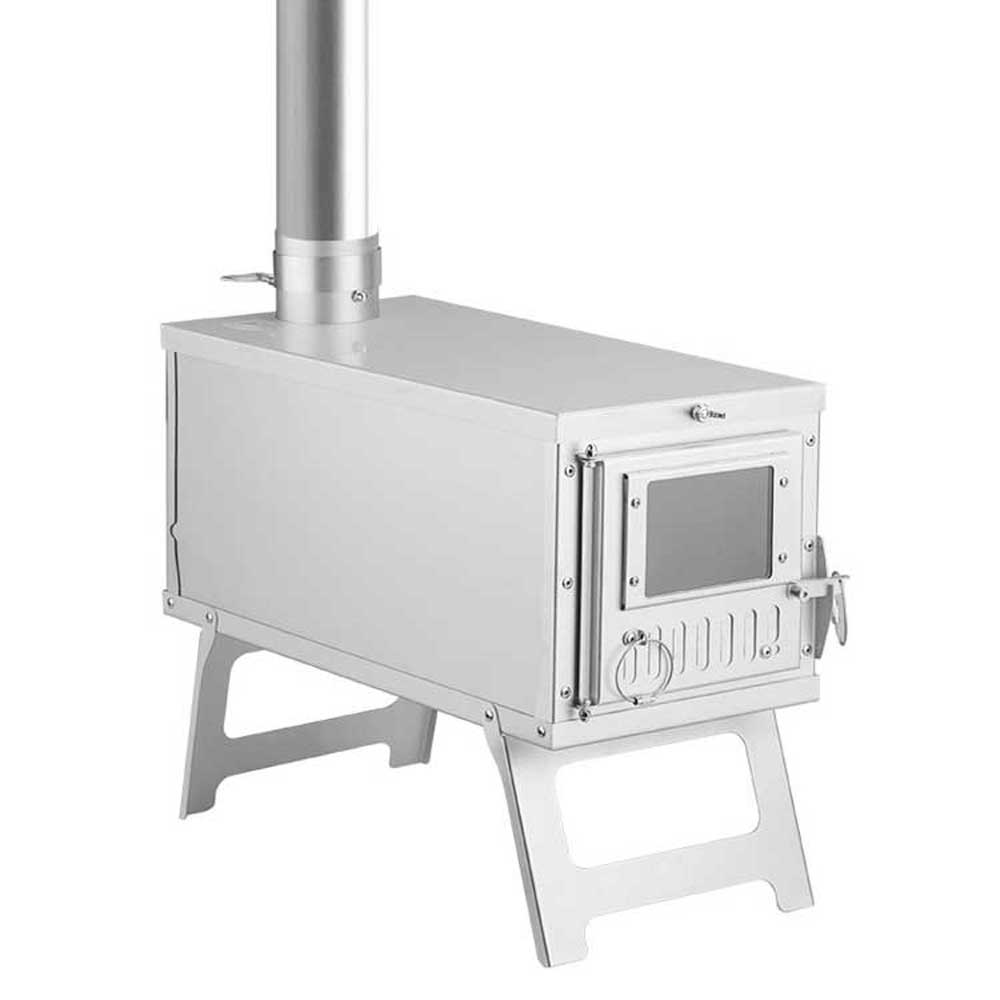 3F Portable Stainless Steel Firewood Stove For Outdoor Winter Camping Bushcraft Hot Tenting