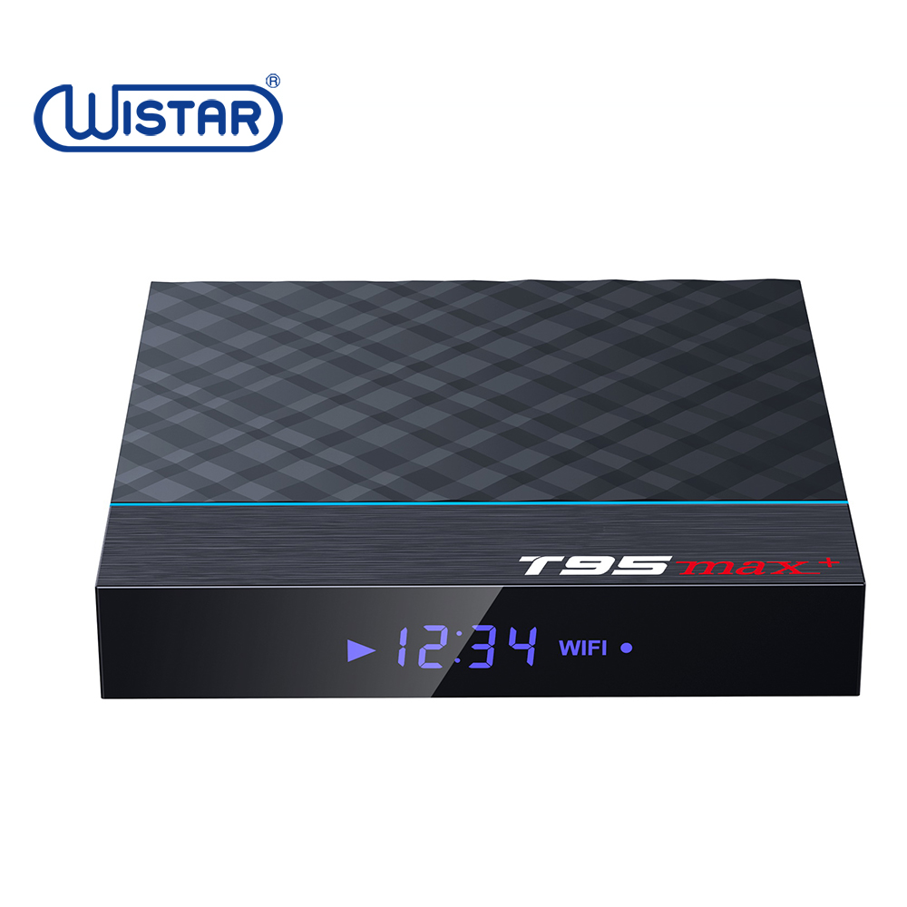 WISTAR TV BOX T95 MAX set top box 64GB Android 9.0 Dual WIFI+BT 8k HD network play