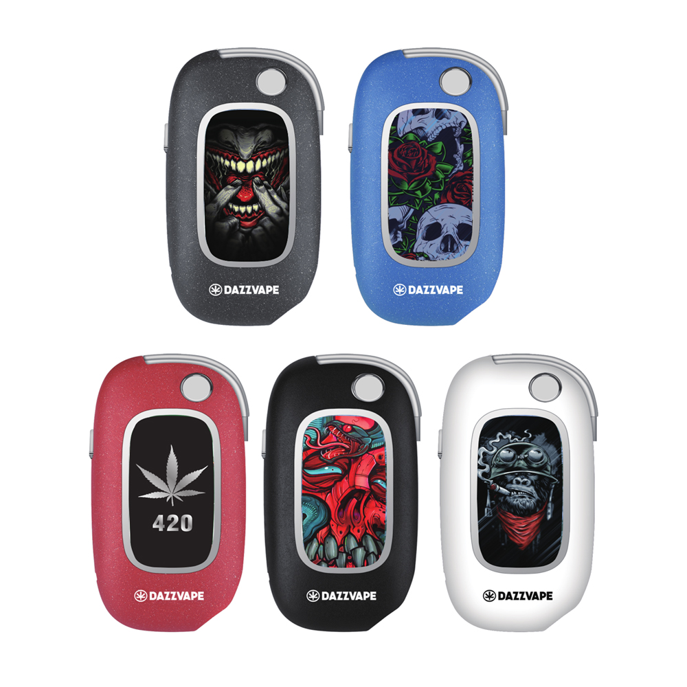 Новый DAZZVAPE U-Key батарея 400 мАч специальное издание Preheat VV переменное напряжение флип vape батарея