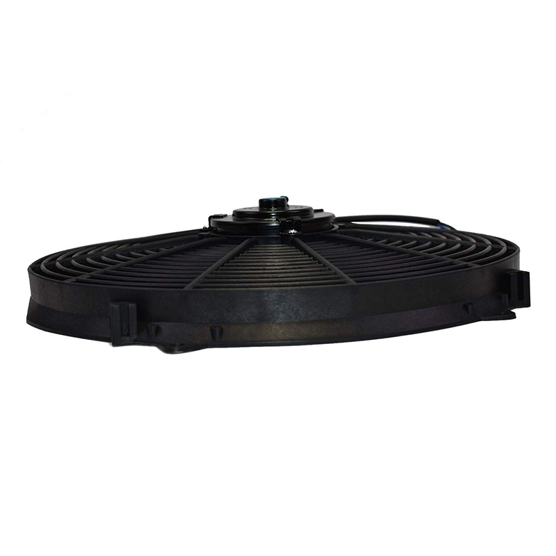 Racing Car 12" Automotive Radiator Fan With Curved Vane