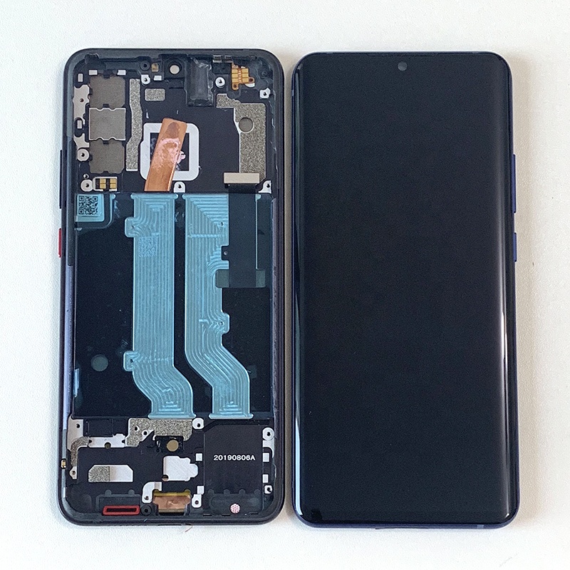 6,47 "оригинальный Amoled для ZTE Axon 10 Pro 5G ЖК-экран дисплей Сенсорная панель дигитайзер Рамка A2020 A2020N3 Pro A2020U Pro A10P325