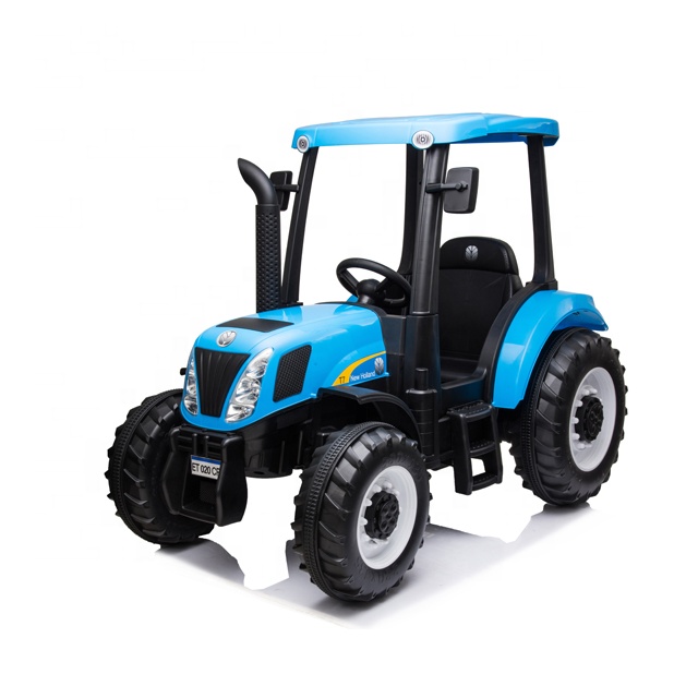 Только лицензированный голландский трактор T7 Powerwheels, Детский Электрический Трактор для катания на автомобилях, 24 В, большие автомобили