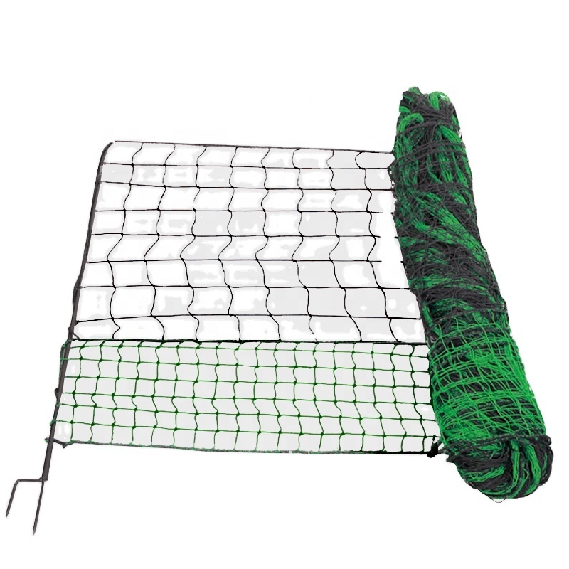 Lydite Plastic Fence Netting for Farm Fencing Net with Double-Spiked Stakes