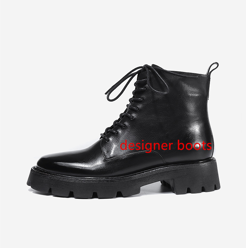 Autumn and winter chunky heel GG designer boots luxury brand women designer boots plus size 35-42 ladies designer boots