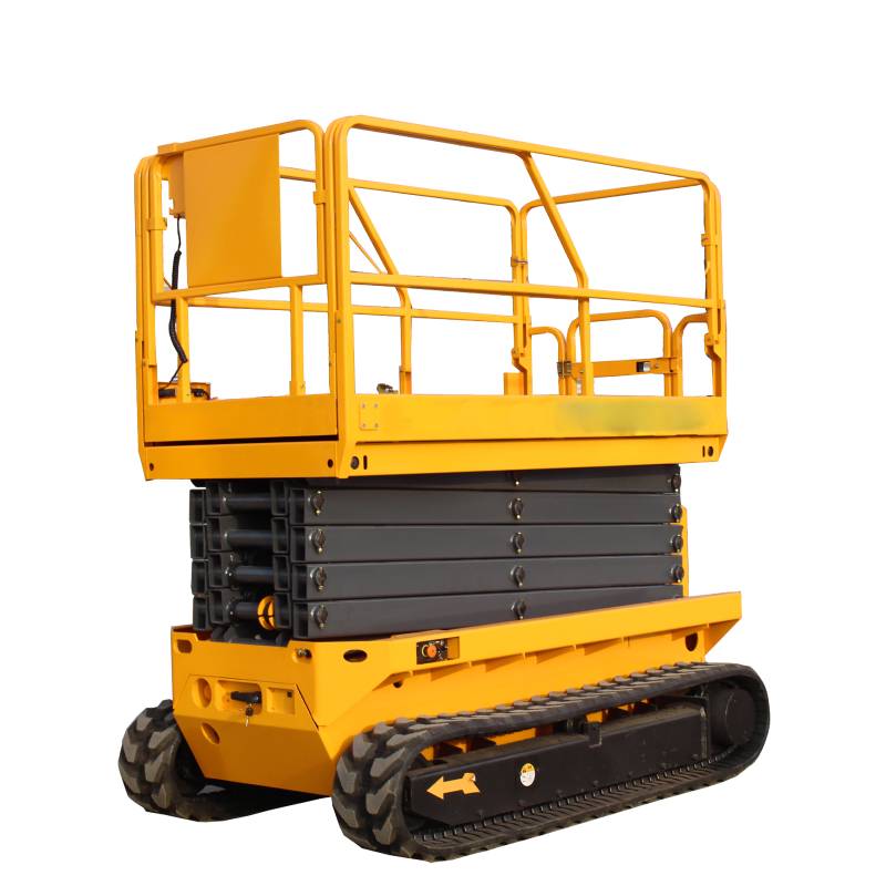 China official electric mobile aerial working scissor lift CFPT1012LD 12m hydraulic scissor lift for sale