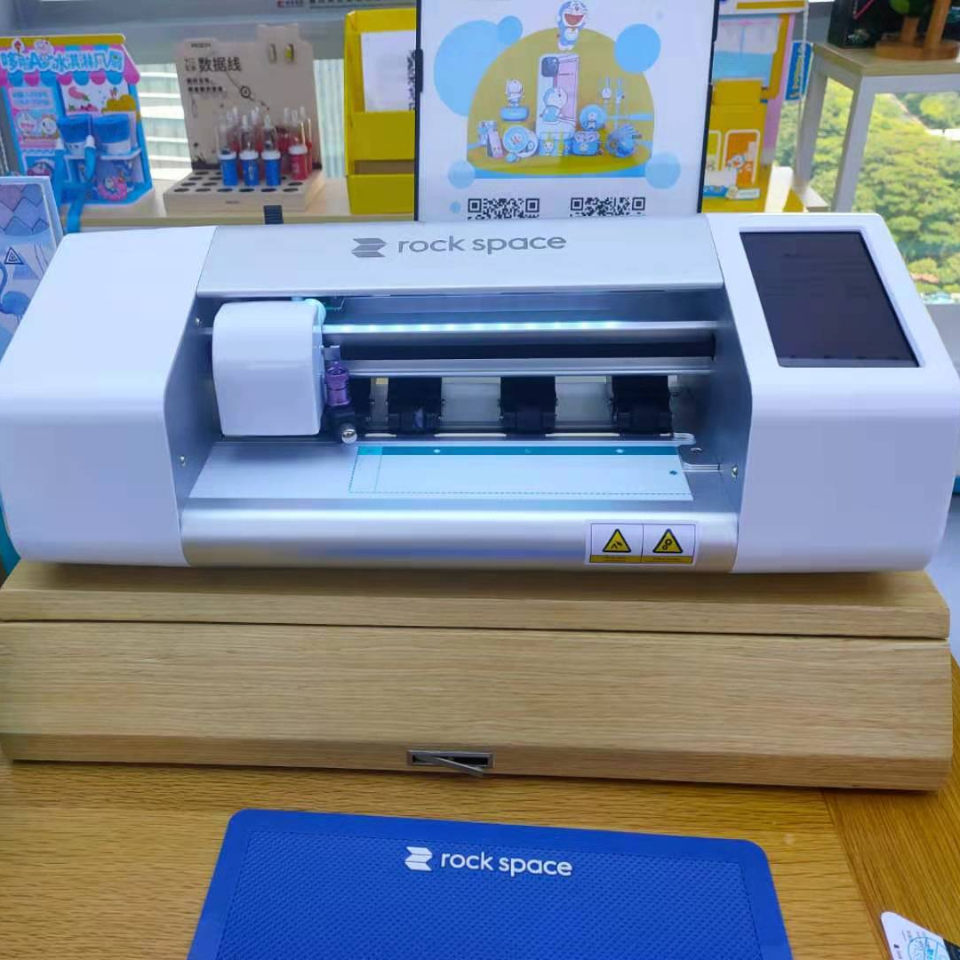 rock space machine screen protector film cutter machine hydrogel film ZC1 machine