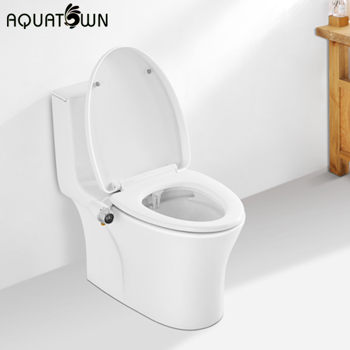 Aquatown Brand New Dual Nozzles Bidet Attachment For Toilet Seat
