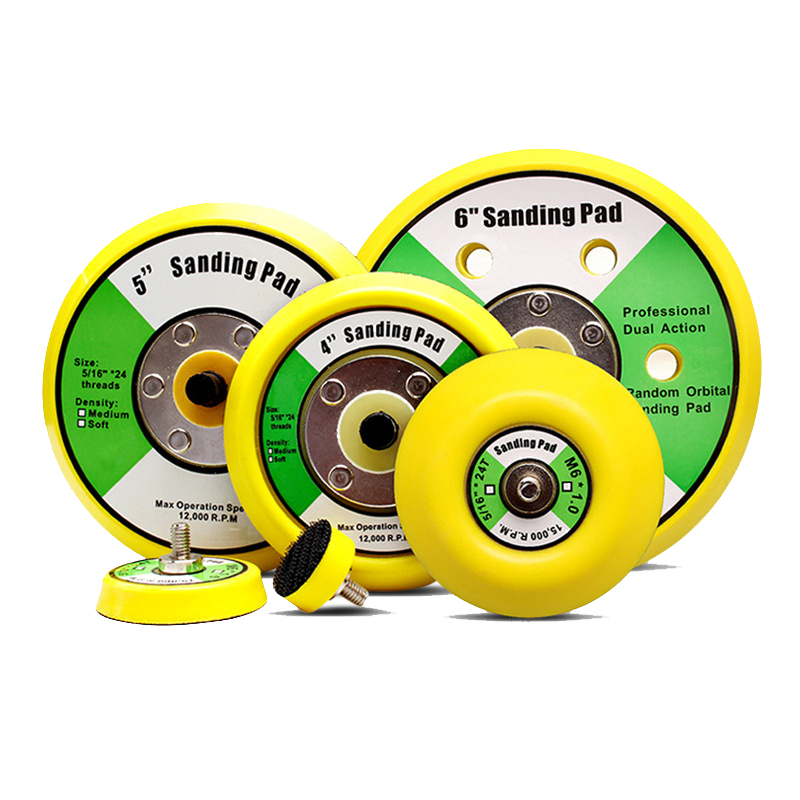 Sanding Pad Backing Pad Hook & Loop 5/16"-24 T Polishing Discs for Dual Action Polisher