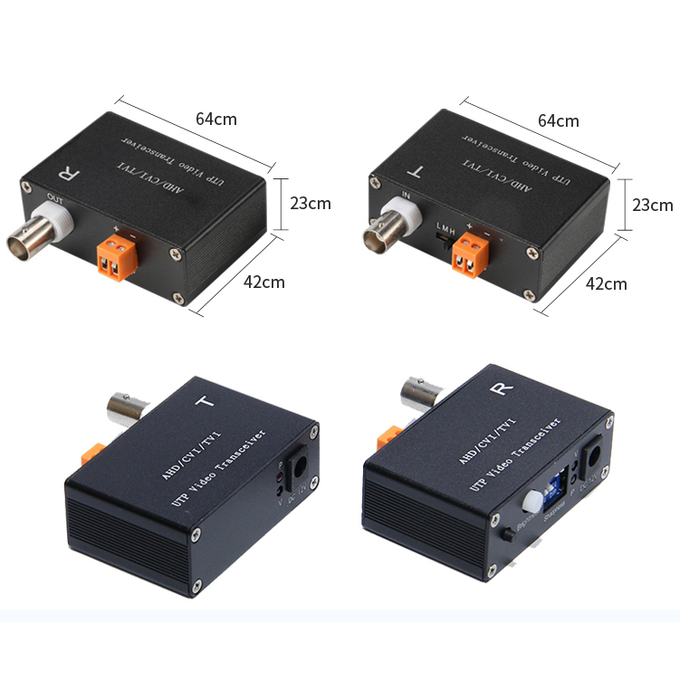 5MP витая пара CCTV Video Balun активные трансиверы 2500 футов расстояние UTP Balun BNC кабель Cat5 Rj45 конвертер видео Balun