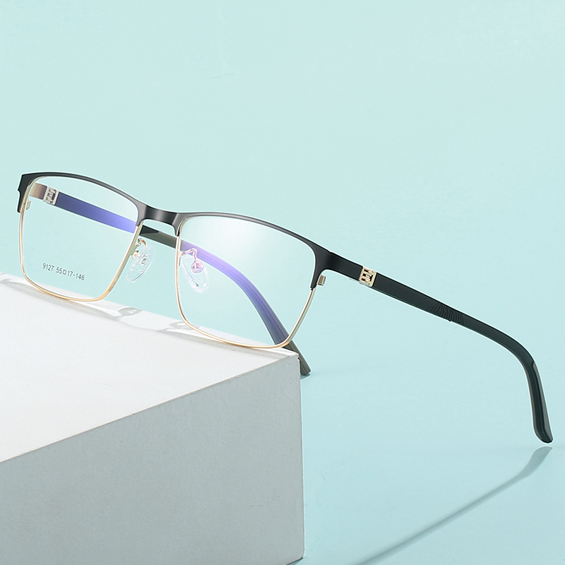FANXUN 9127 Unisex Sports Optical Glasses New Trendy Joker Frame Anti-Skid & Anti-Blue for Students & Myopia Patients