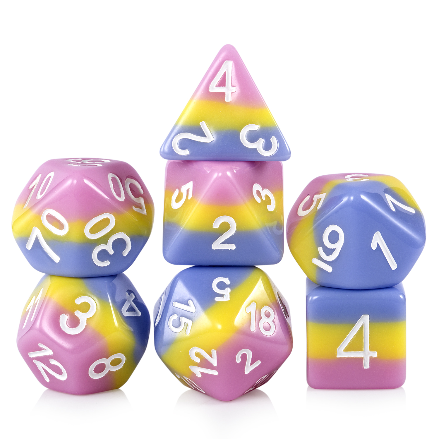 Многогранные Подземелья и Драконы, D & D, ролевые игры в кости, dnd кости из смолы