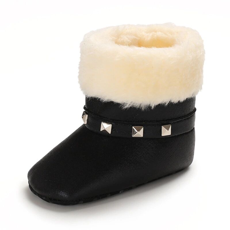 Small MOQ Popular Sell Directly Winter Plus Boots Warm Baby Toddler Snow Boots For Indoor