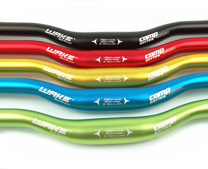 Downhill Race Mountain Bike Handlebar 31.8*780mm Bicycle Ultra Long Bar Aluminum Alloy Riser Handlebars Mtb Bike Parts