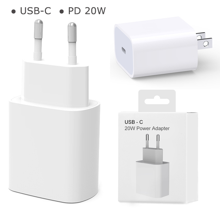 Innoliance Pd Usb C 20 Вт 18 Вт EU US Быстрая зарядка высокая скорость 5 в OEM вилка белый Тип C зарядное устройство настенный адаптер питания для мобильного телефона