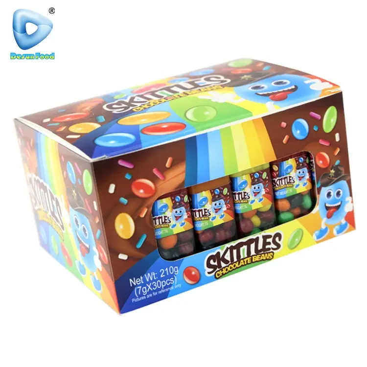 Hot Selling Colorful Mini Chocolate Bean Chocolate Candy