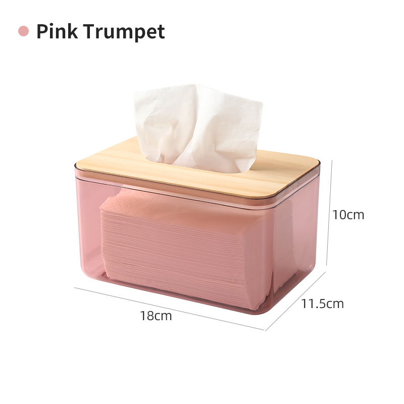 Au Cat JM6059 Custom Multi - functional Toilet Paper Napkins Plastic European Wooden Box
