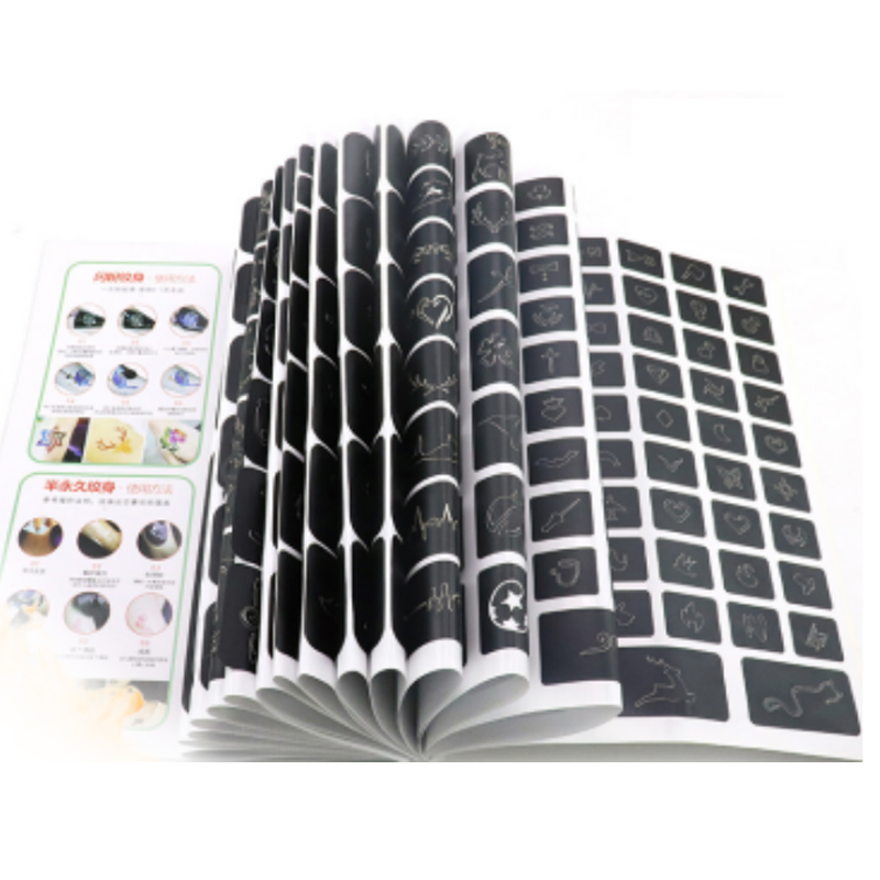 A Bargain Sale Low Price Great Variety Airbrush Tattoo Stencils Hot Sales Hollow Boutique Tattoo Stencil
