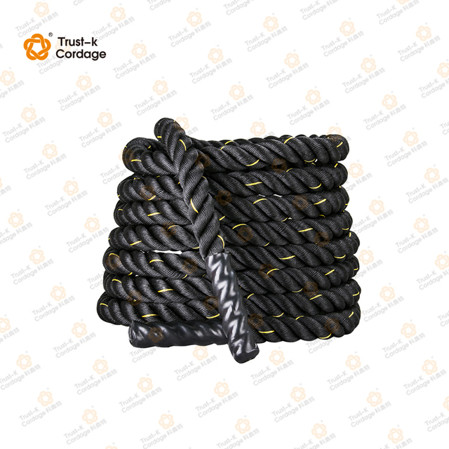 Wholesale High Quality 25mmx9m Size Nylon Material Power Fitness Training Rope