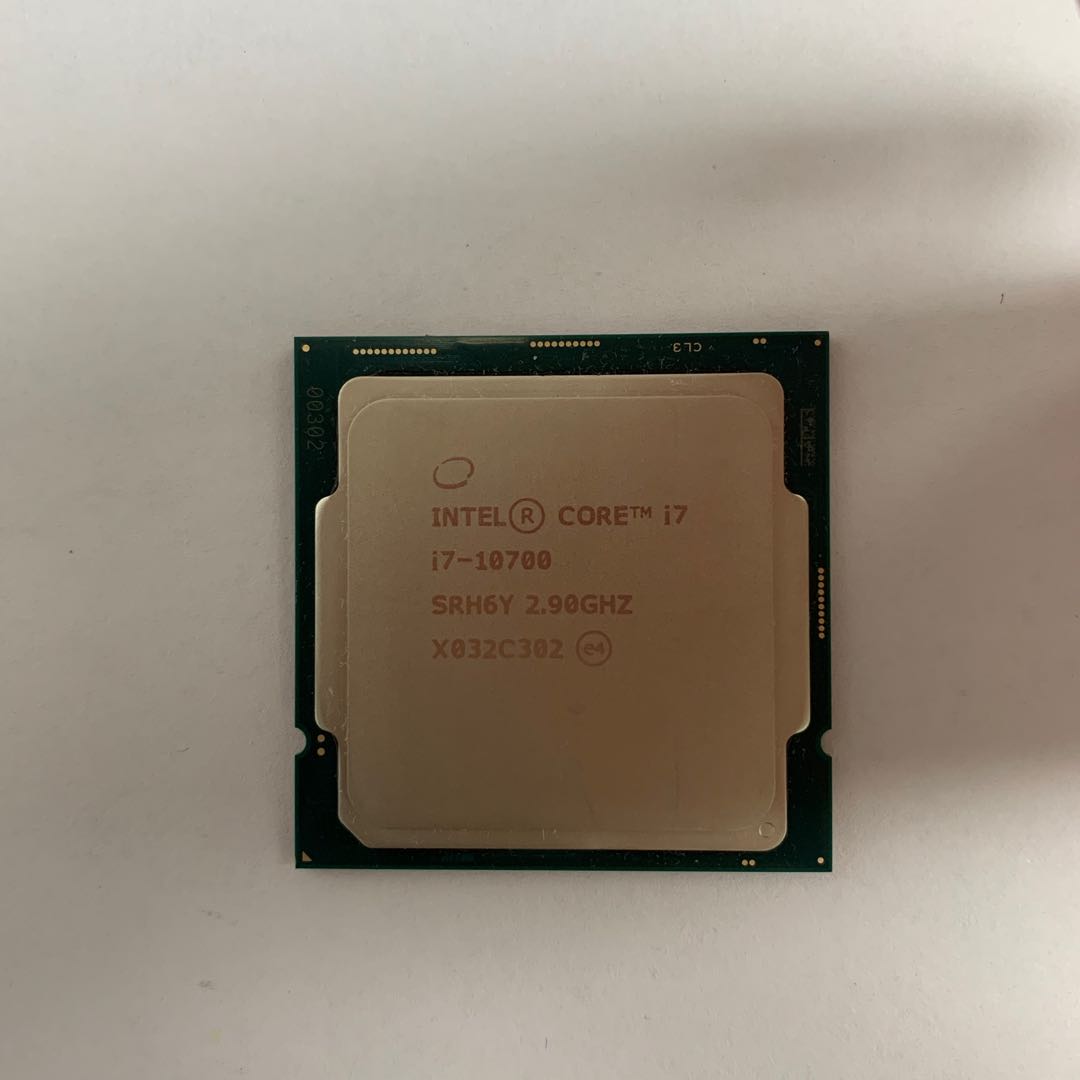 Настольный новый процессор core i7 10700
