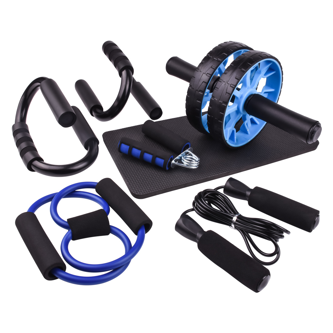 AB Wheel Push up Bar упражнения для дома, тренажерного зала, оборудование для Abs Core, тренировочный ролик для брюшного пресса, наколенник с инновационной нескользящей резиной