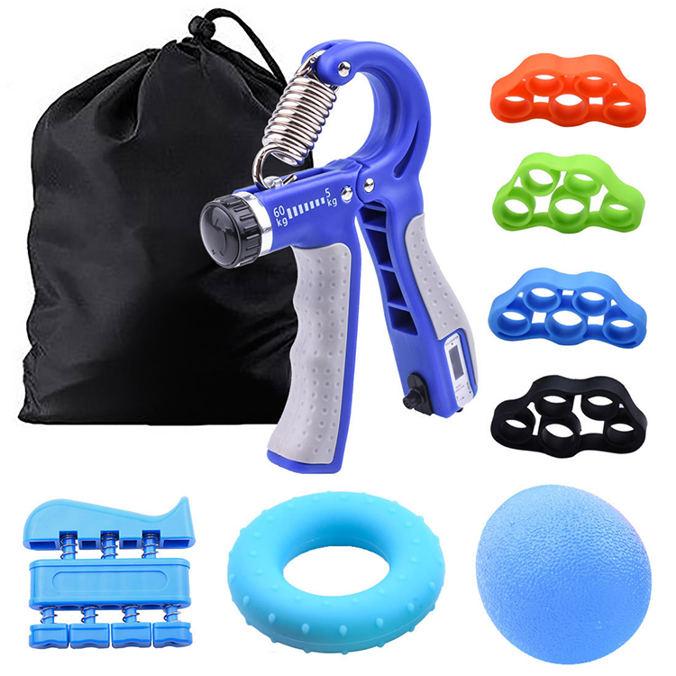 Exerciser Gripper Set Adjustable exercise Hand Grip Strengthener Finger Strength Trainer