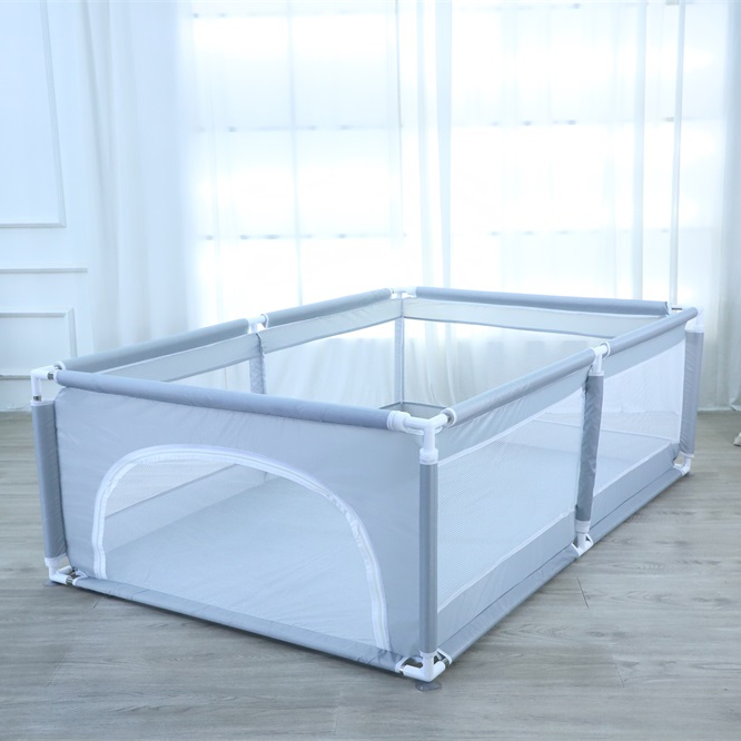 Custom baby play yard safety plastic fence plastic kids large baby playpen