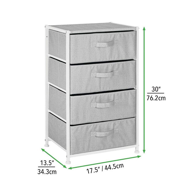 Singer Four-drawer chest stand Furniture Storage Organizer Drawer Tower Dresser for Clothing