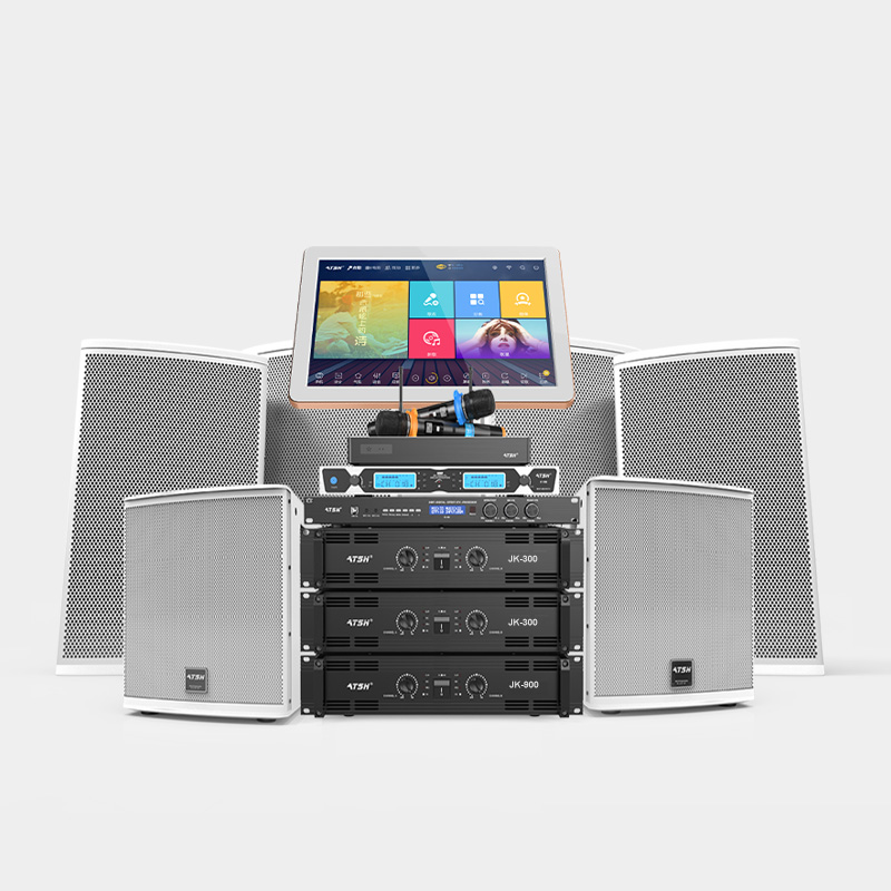 Atsh X7 клуб бар КТВ караоке профессиональное аудиооборудование 10-дюймовый динамик пение комплектующие для динамиков: Звуковая песня машина системы