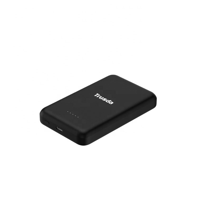 TRUSDA RC1.5W 2021 Новый возраст Магнитный внешний аккумулятор 5000 мАч Беспроводная зарядка Qi для всех сотовых телефонов